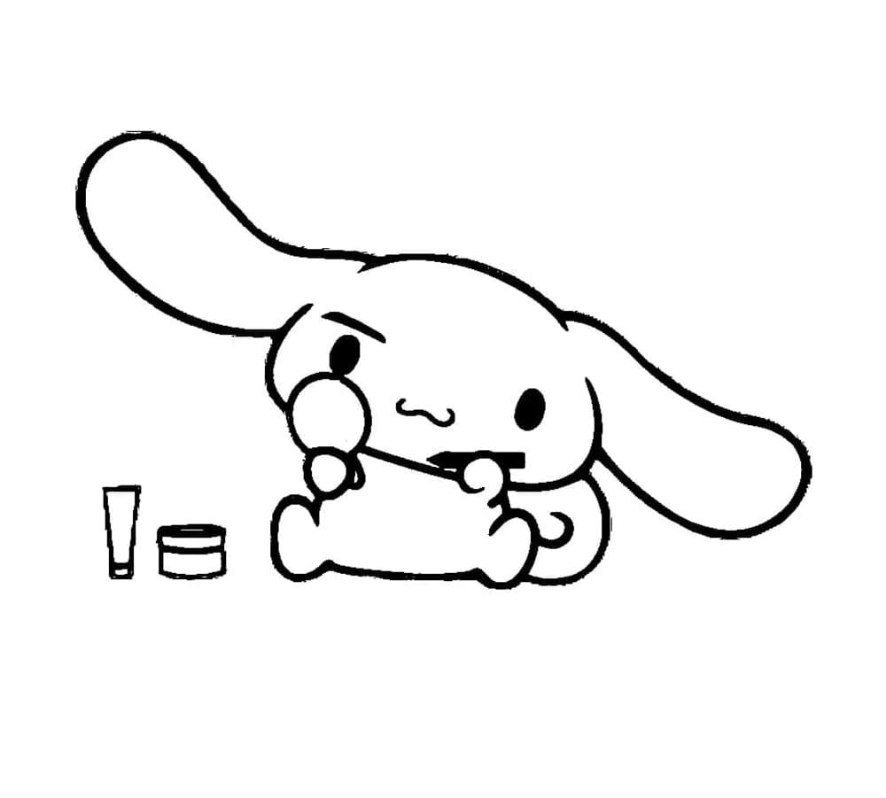 Tô màu Cinnamoroll Trang Điểm