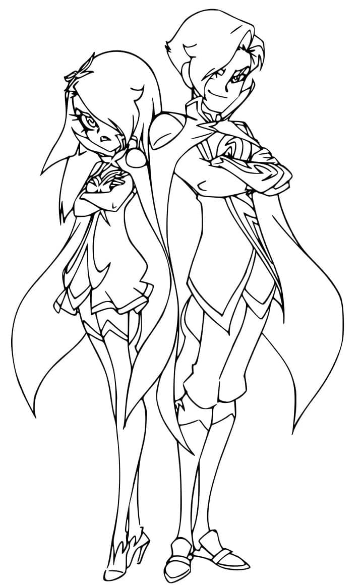 Tô màu Nhân Vật Trong Lolirock