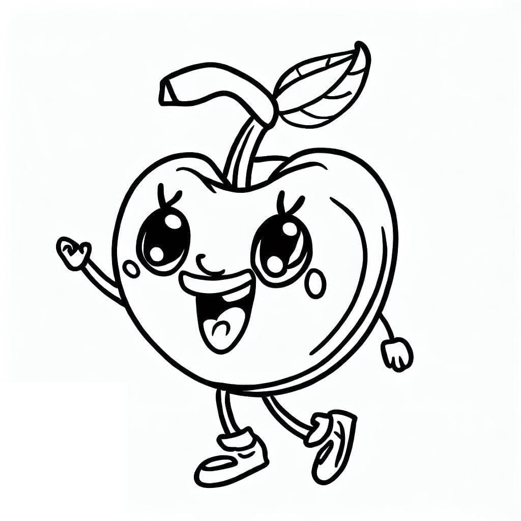 Tô màu Quả Cherry Vui Nhộn