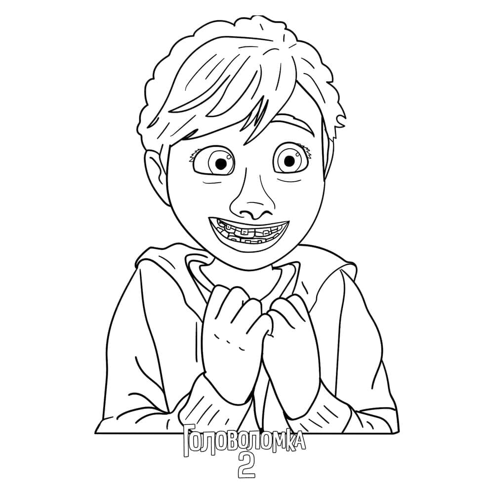 Tô màu Riley Trong Inside Out 2