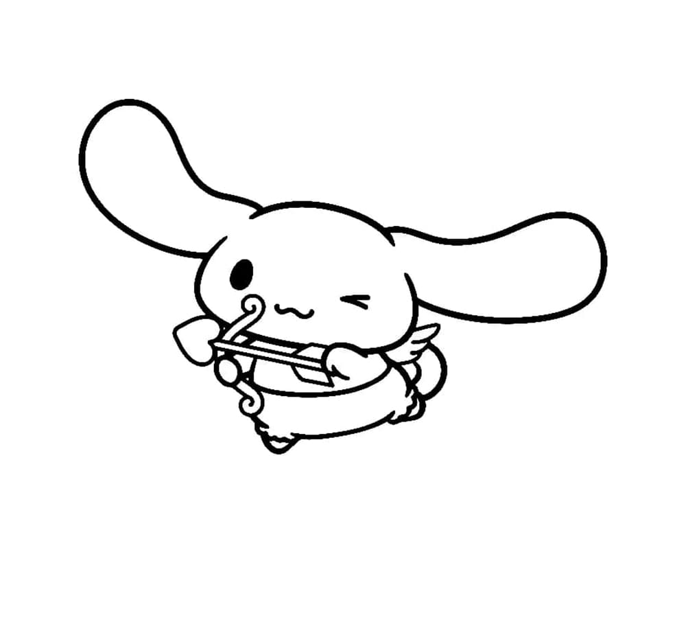 Tô màu Thần Tình Yêu Cinnamoroll