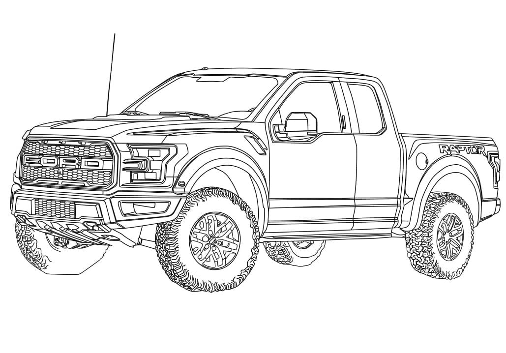 Tô màu Xe Bán Tải Ford