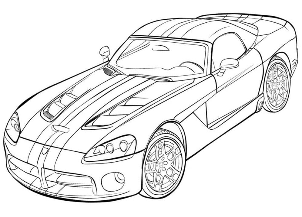 Tô màu Xe Hơi Ferrari