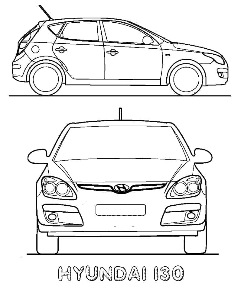 Tô màu Xe Hyundai I30