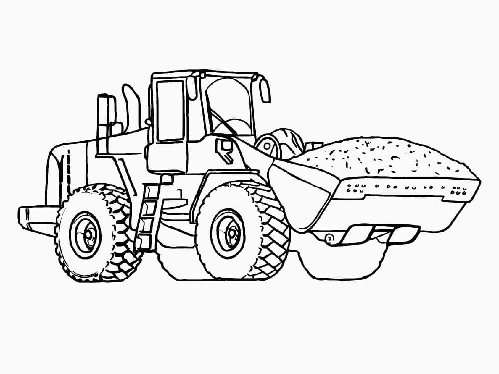 Tô màu Chiếc Máy Ủi Hoạt Động