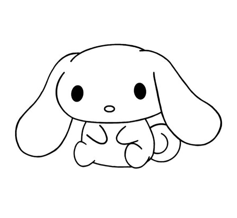 Tô màu Cinnamoroll Rất Dễ Thương