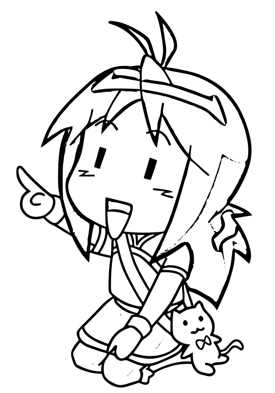 Tô màu Công Chúa Ori Chibi