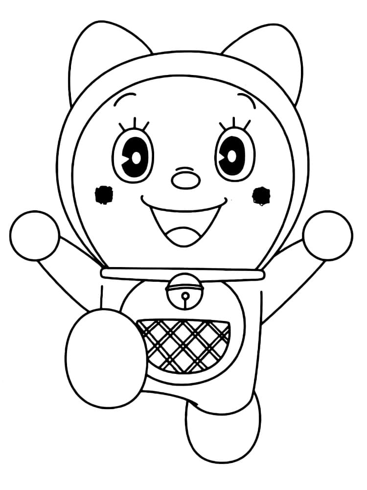 Tô màu Doremi Dễ Thương
