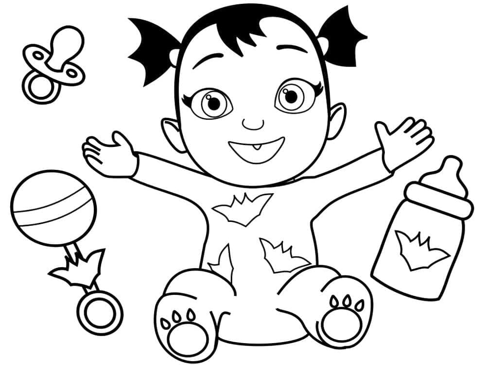 Tô màu Em Bé Vampirina