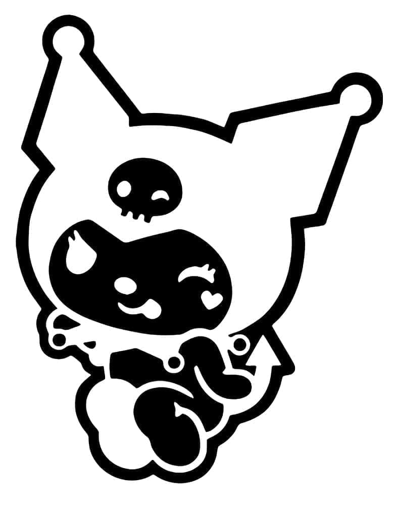 Tô màu Hình Ảnh Kuromi