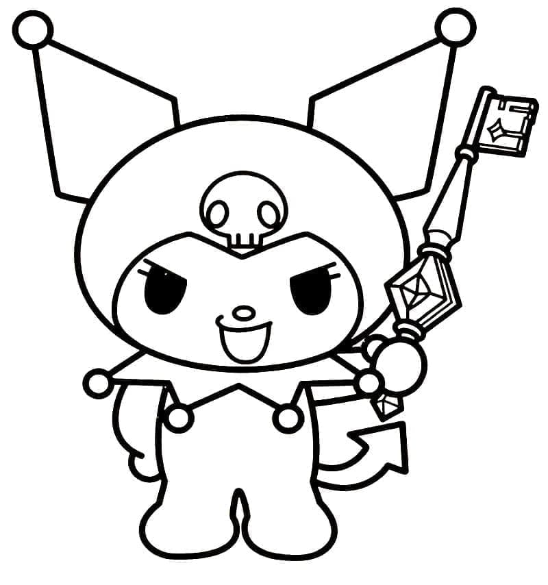 Tô màu Kuromi Hoạt Hình