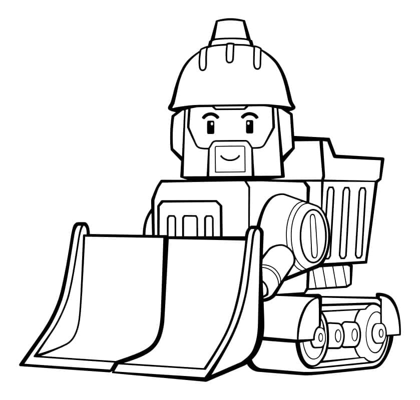 Tô màu Máy Ủi Lego