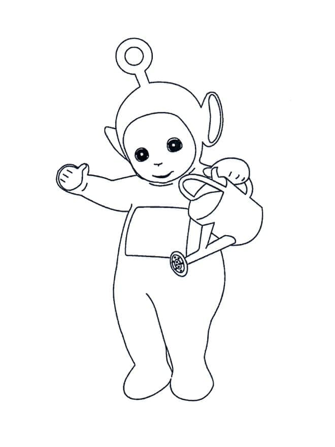 Tô màu Po Trong Teletubbies