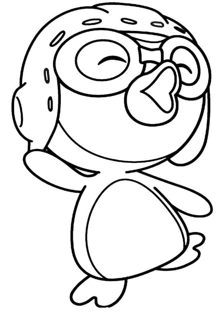 Tô màu Pororo Vui Mừng