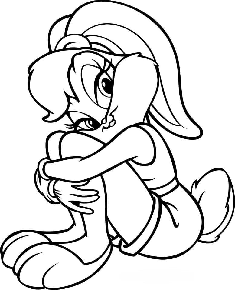 Tô màu Thỏ Lola Bunny