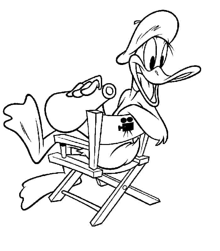 Tô màu Vịt Daffy Vui Tính