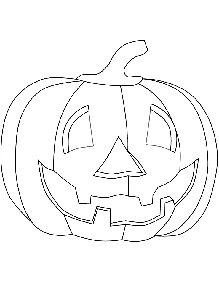 Tô màu Bí Ngô Halloween