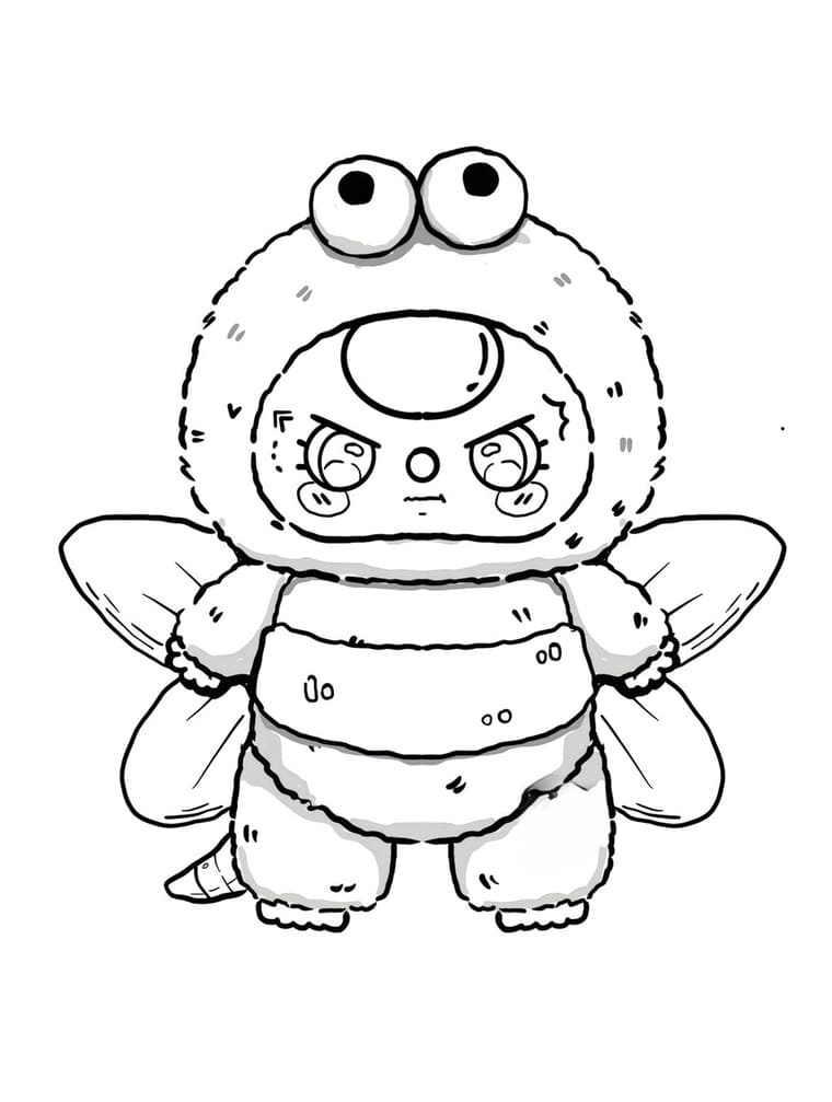 Tô màu Baby Three Rất Cute