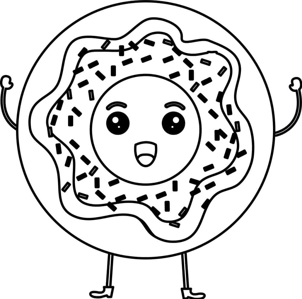 Tô màu Bánh Rán Cute
