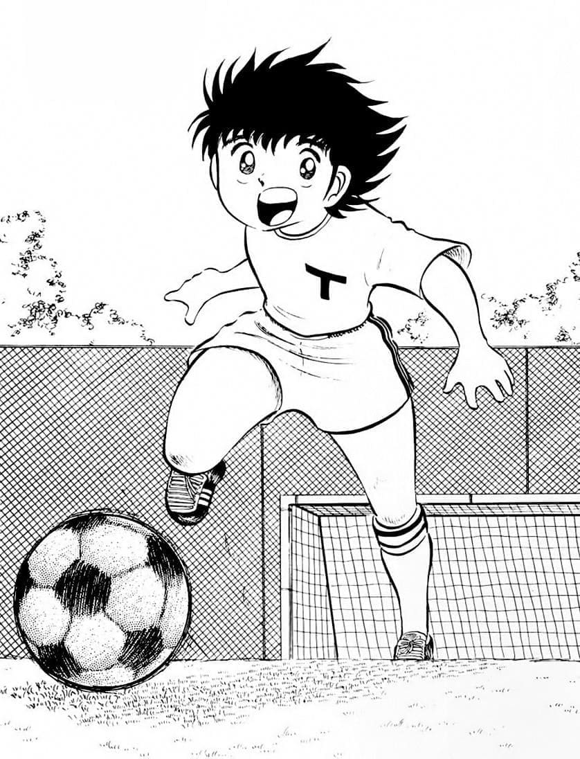 Tô màu Captain Tsubasa 1