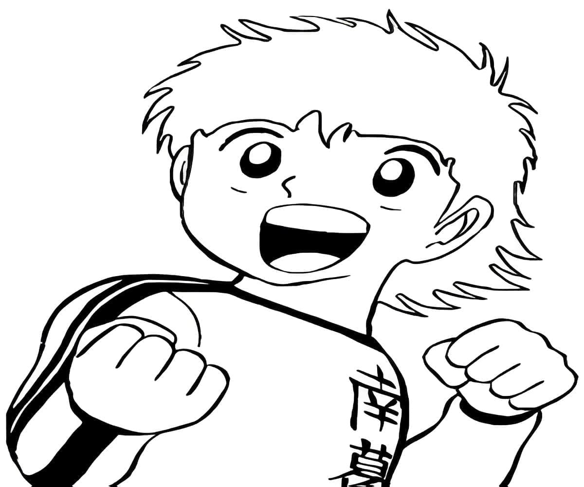 Tô màu Captain Tsubasa 10