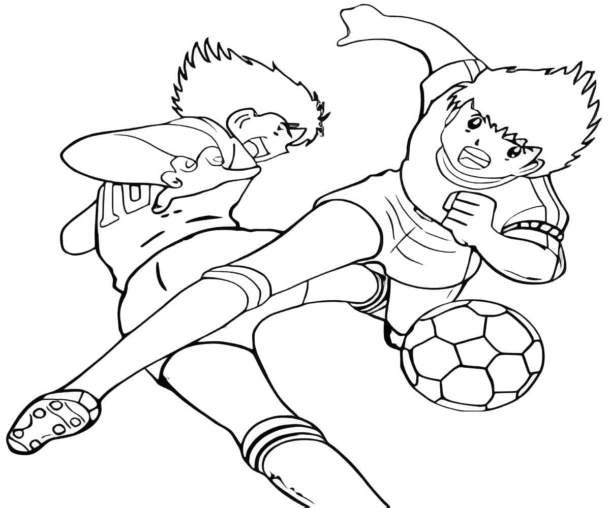 Tô màu Captain Tsubasa 4
