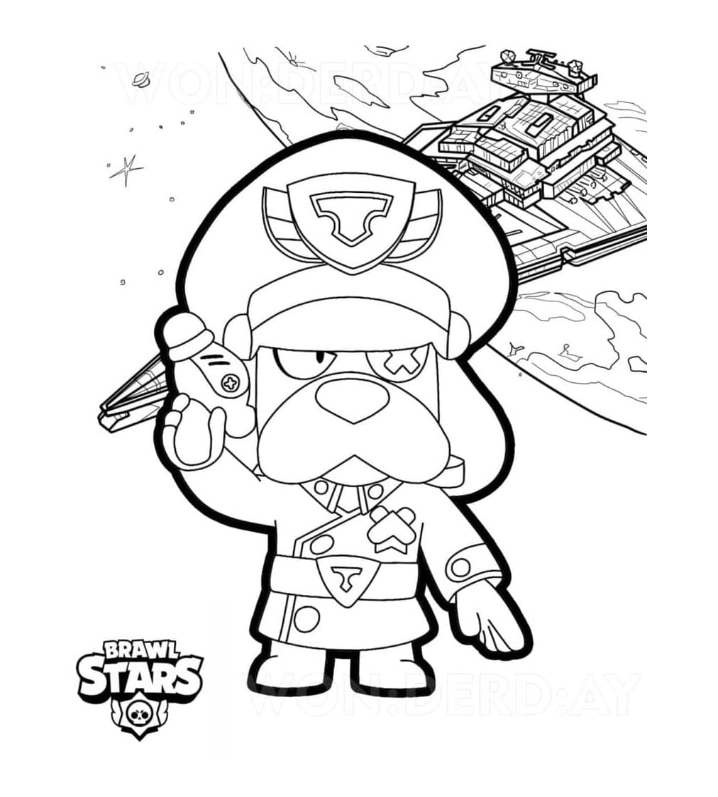 Tô màu Colonel Ruffs Trong Brawl Stars