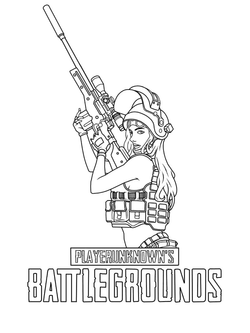 Tô màu Game Pubg