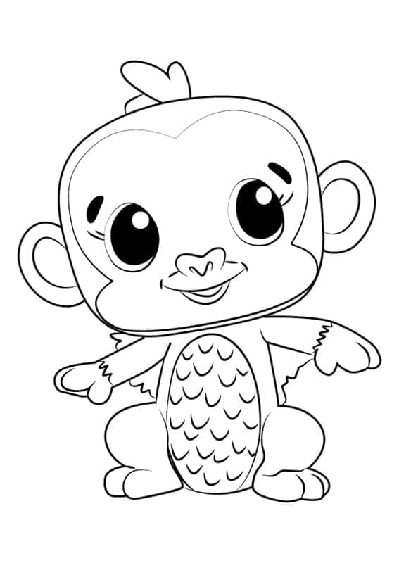 Tô màu Hatchimals Đáng Yêu