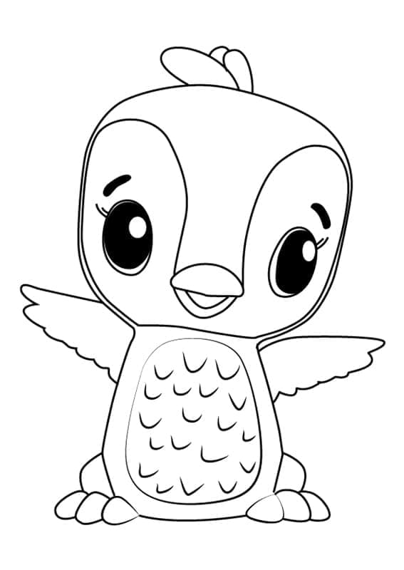 Tô màu Hatchimals Hoạt Hình