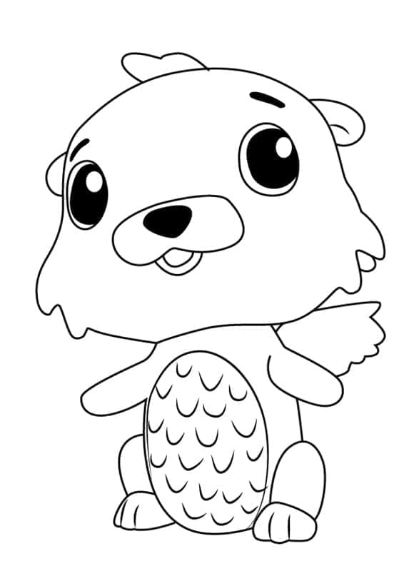 Tô màu Hatchimals Swotter