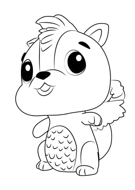 Tô màu Hatchimals Xinh Xắn