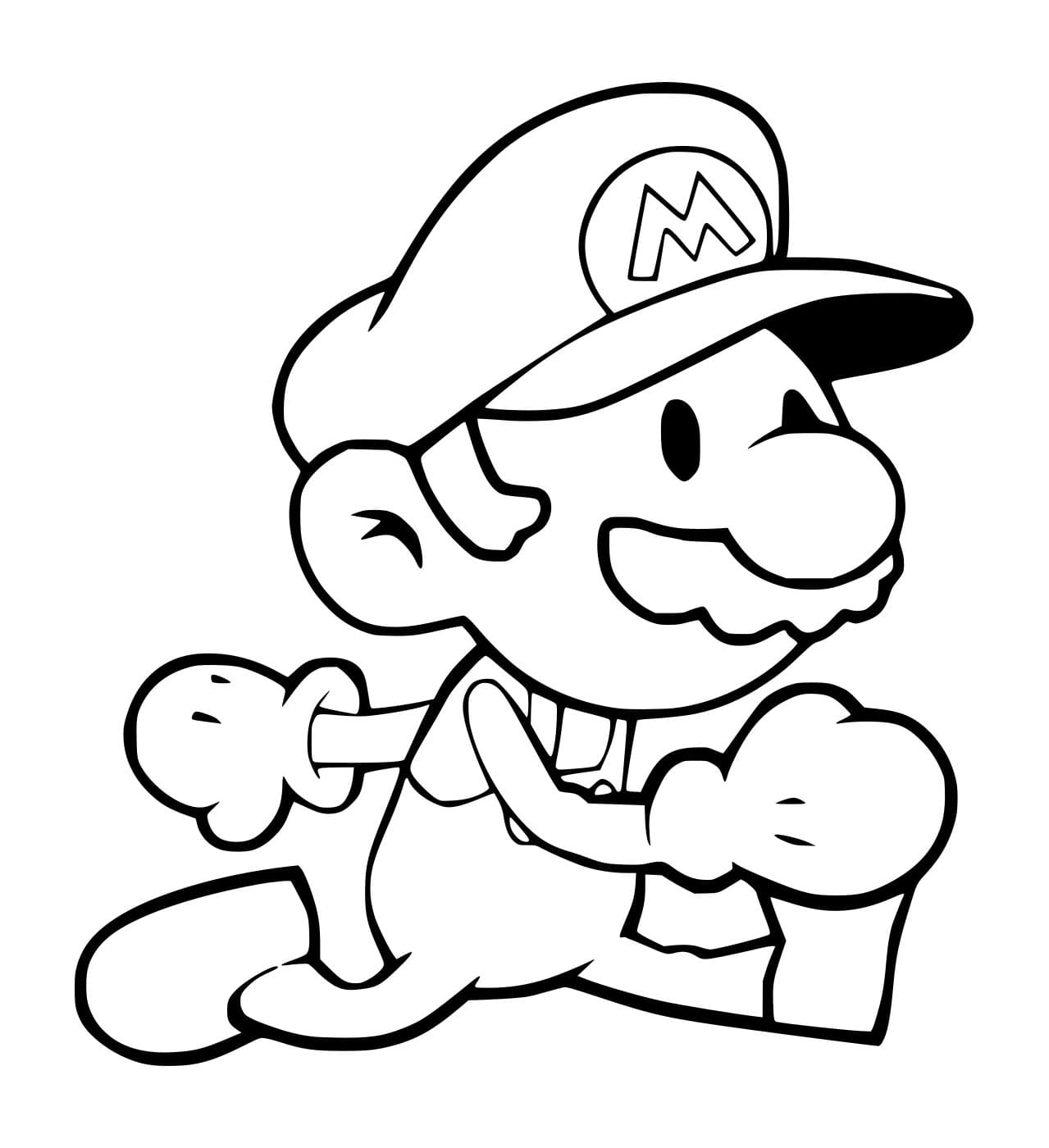 Tô màu Hình Mario Chạy