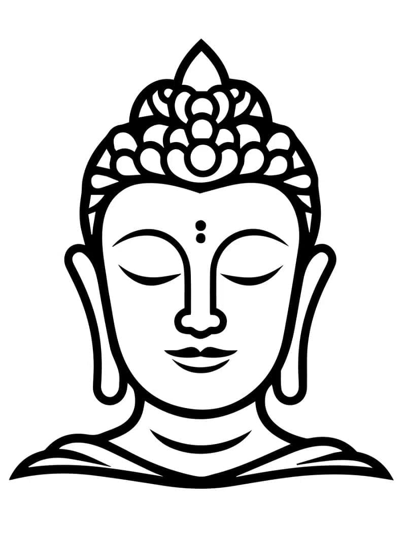 Tô màu Khuôn Mặt Đức Phật