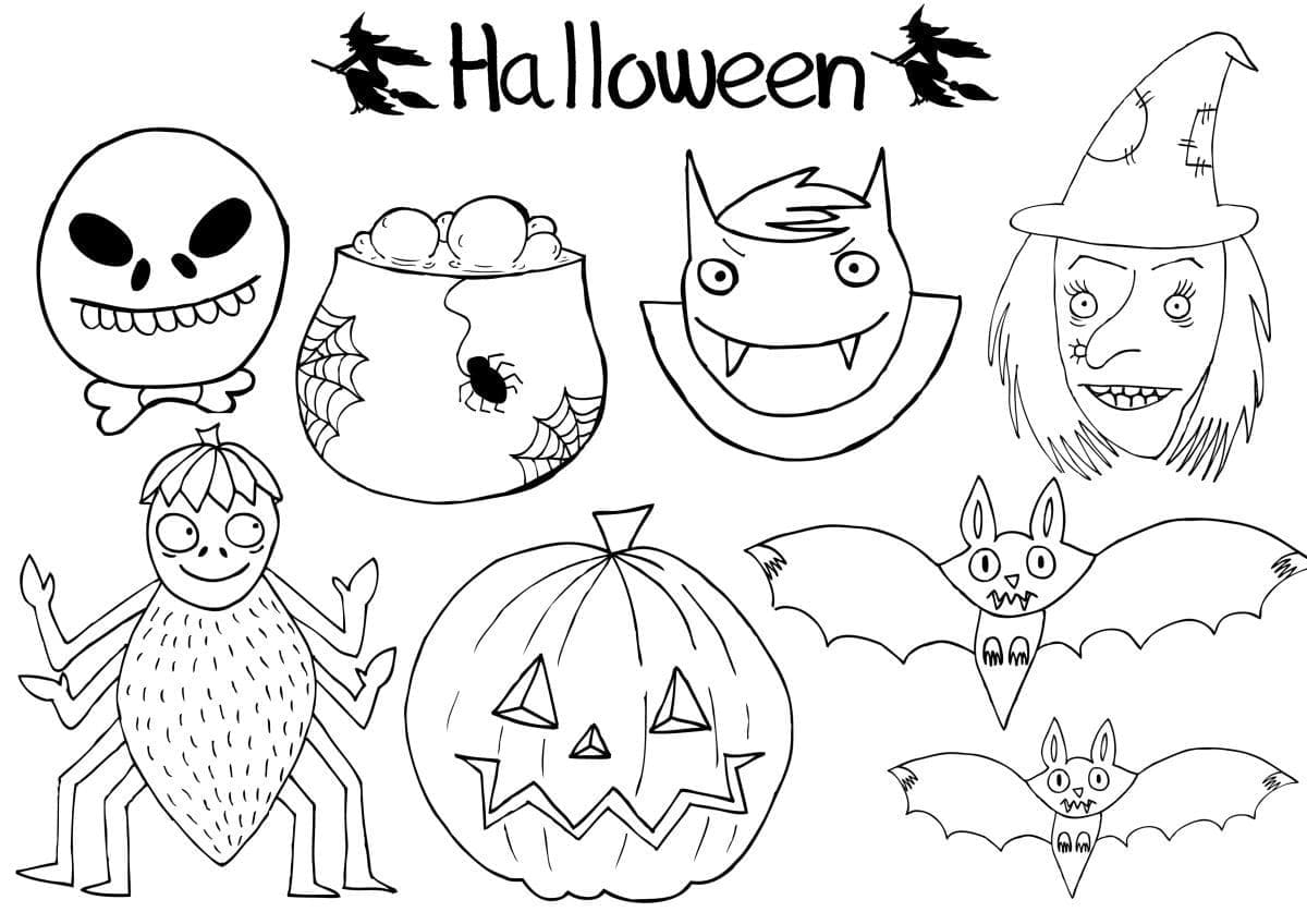 Tô màu Lễ Hội Halloween