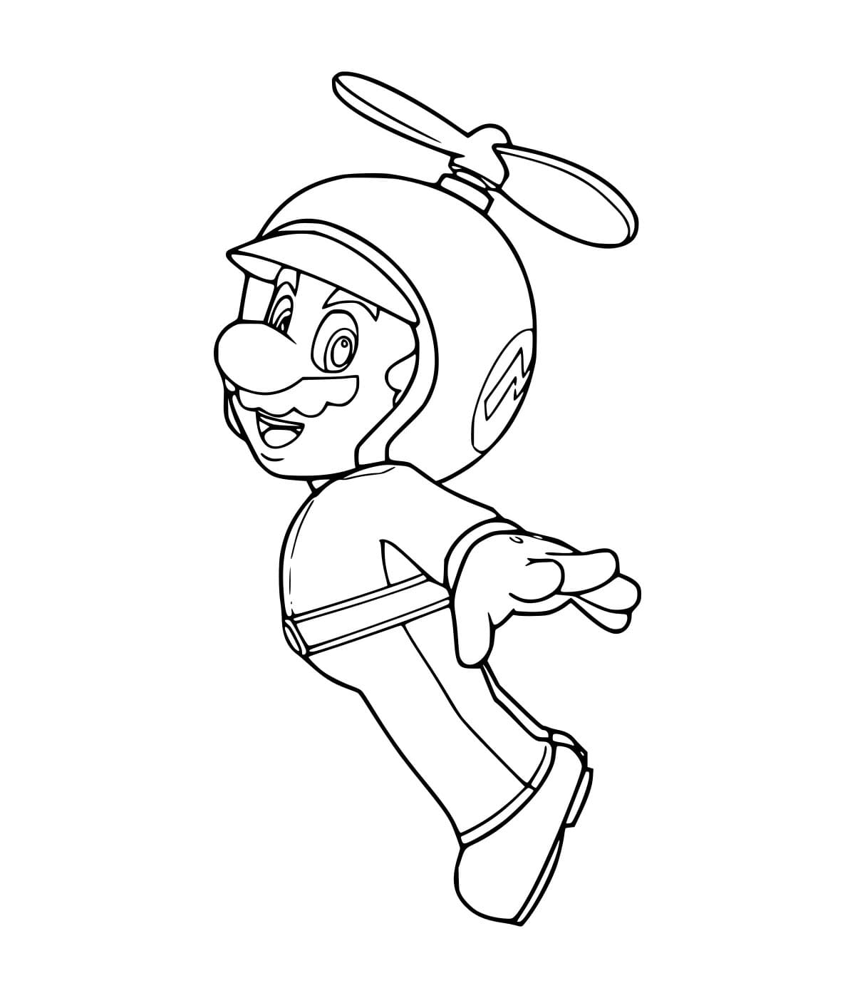 Tô màu Mario Bay