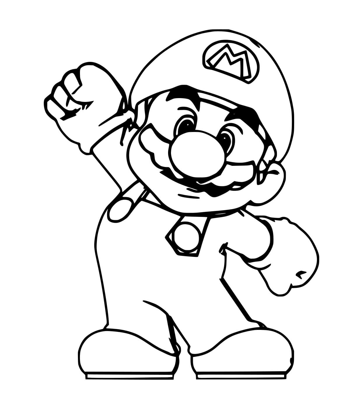 Tô màu Mario Béo