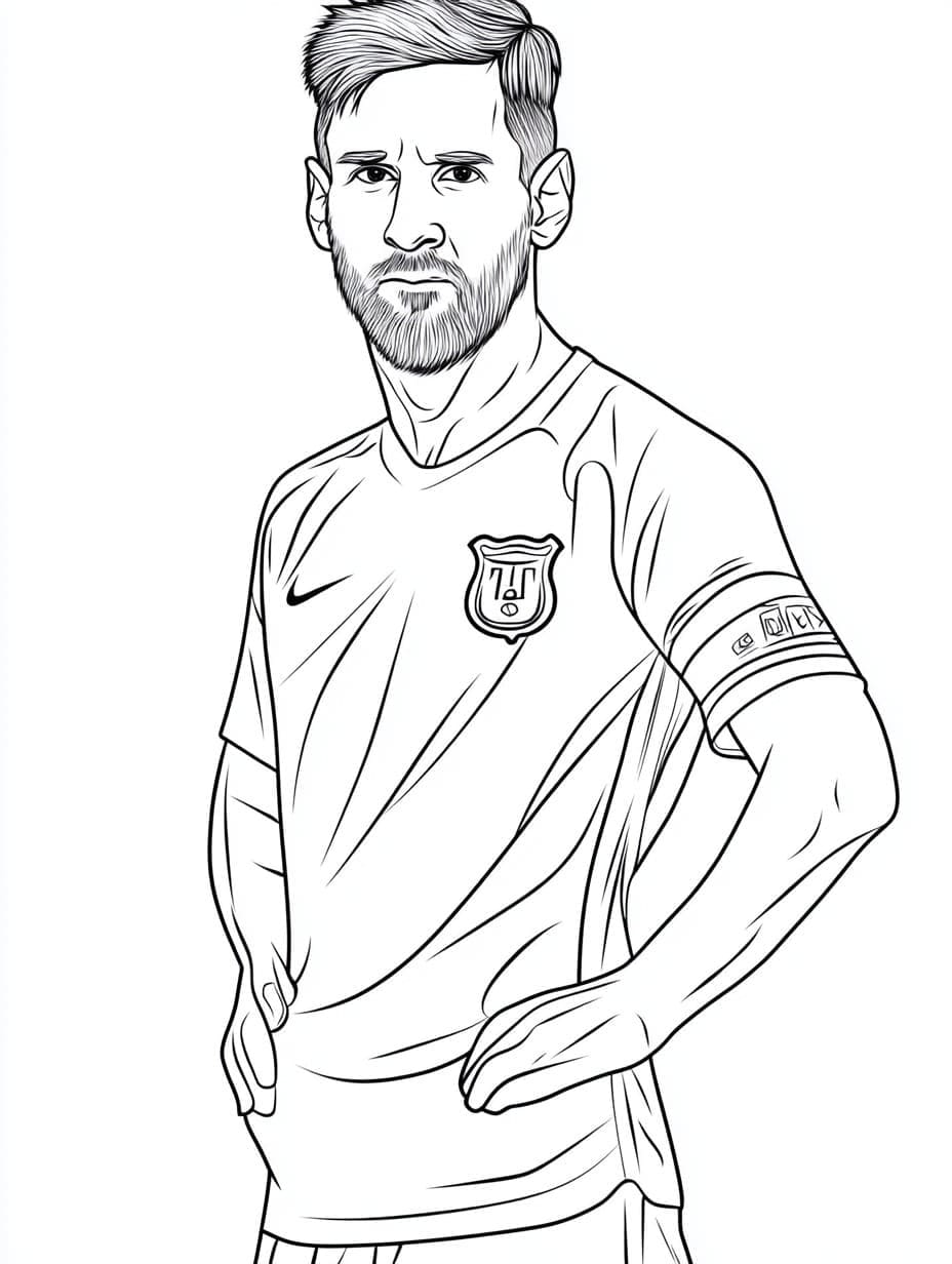 Tô màu Người Nổi Tiếng Messi