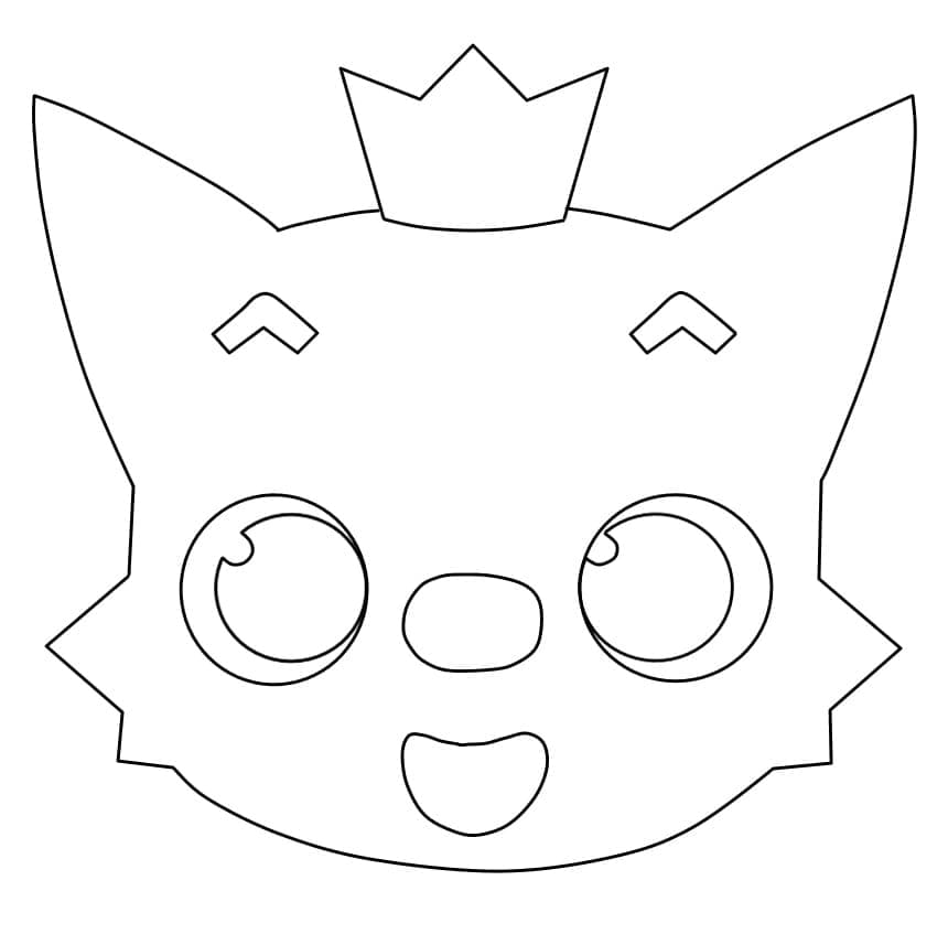 Tô màu Pinkfong Đơn Giản