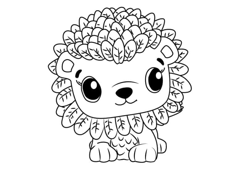 Tô màu Sư tử Hatchimals