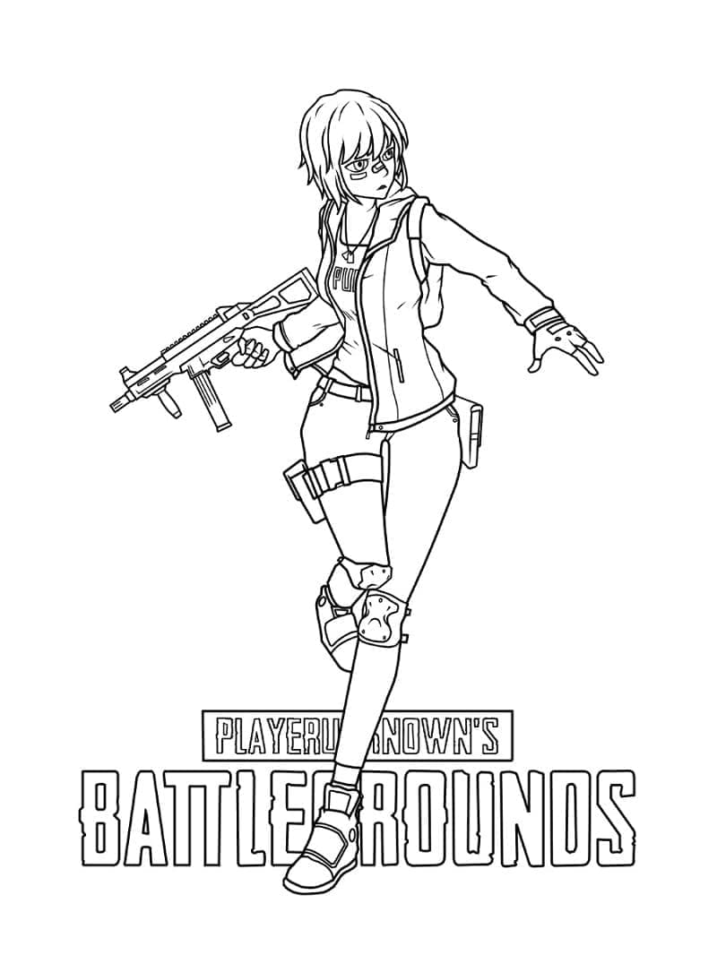 Tô màu Trò Chơi Sinh Tồn Pubg