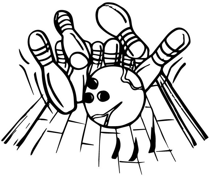 Tô màu bowling
