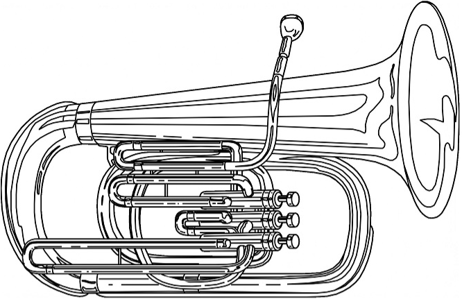 Tô màu kèn tuba