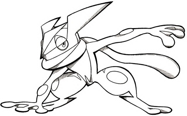 Tô màu pokemon gekkoga