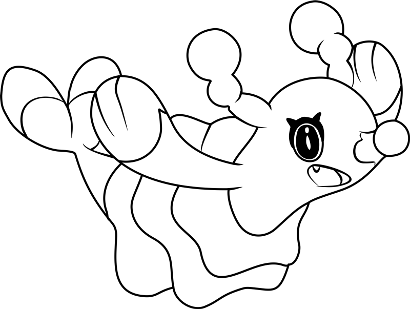Tô màu pokemon thần tượng oshamari