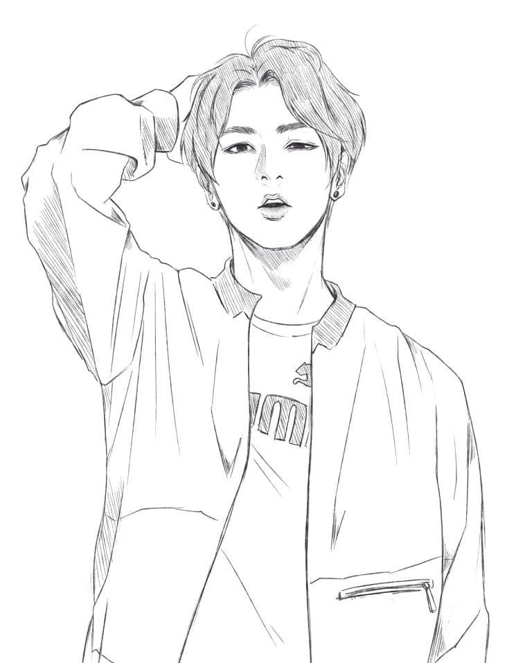 Tô màu BTS Đẹp và Phong Cách