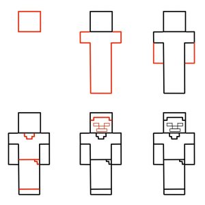 Vẽ Minecraft