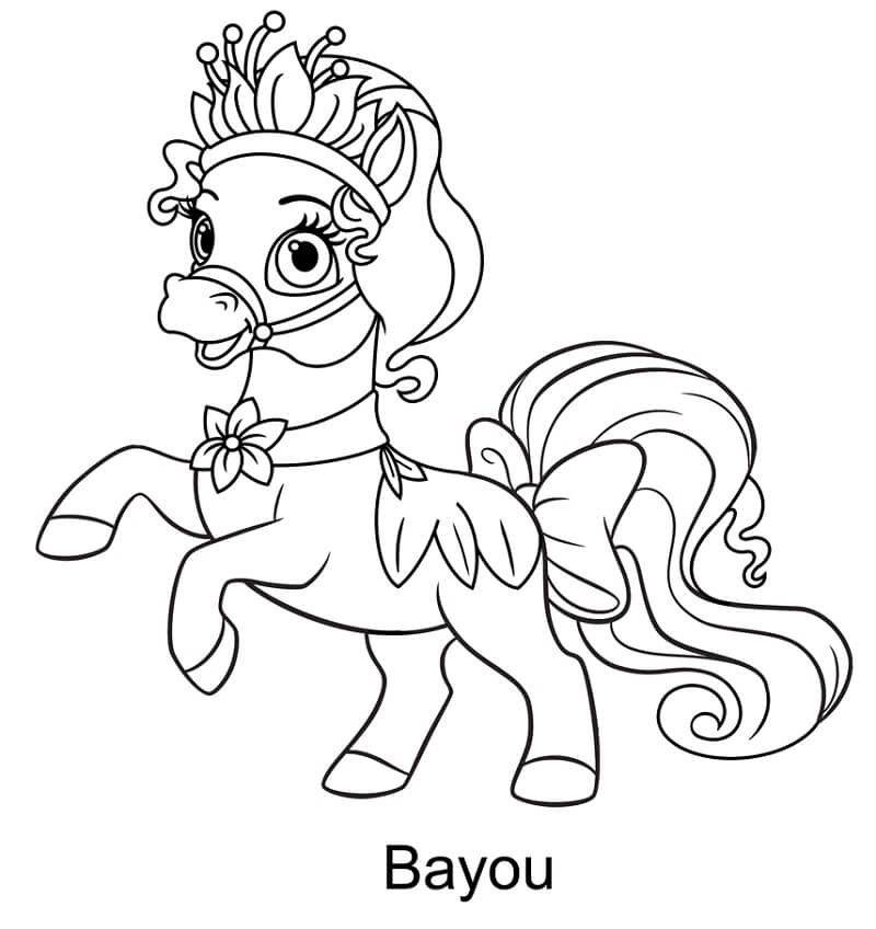 Tô màu Công Chúa Bayou
