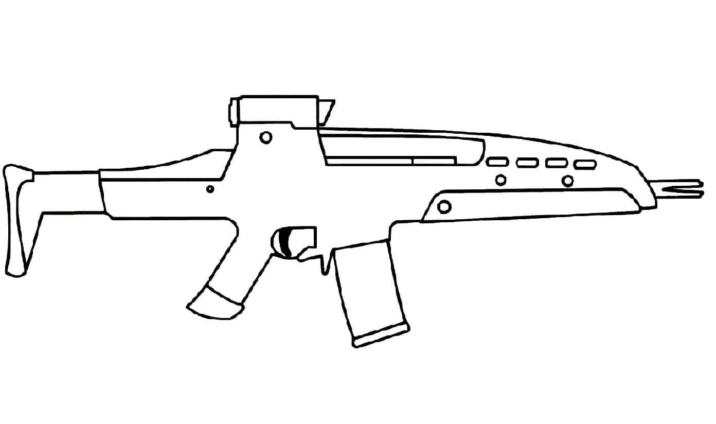 Tô màu free fire xm8