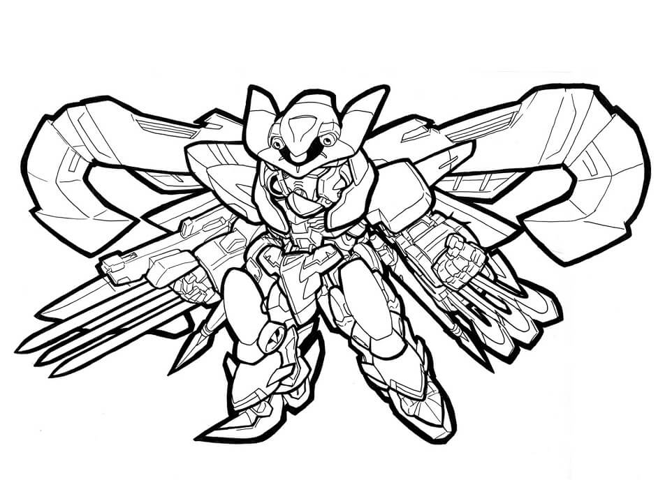 Tô màu Gundam 1